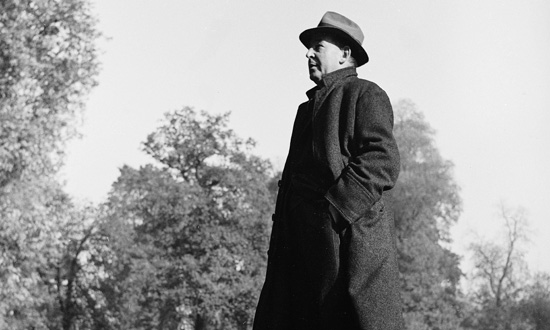 C.S. Lewis In A Field